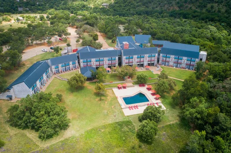 26 South Bush Boho Hotel aerial view landscape