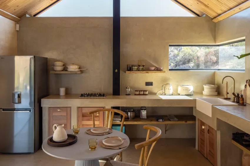 Ananda Cabin kitchen interior