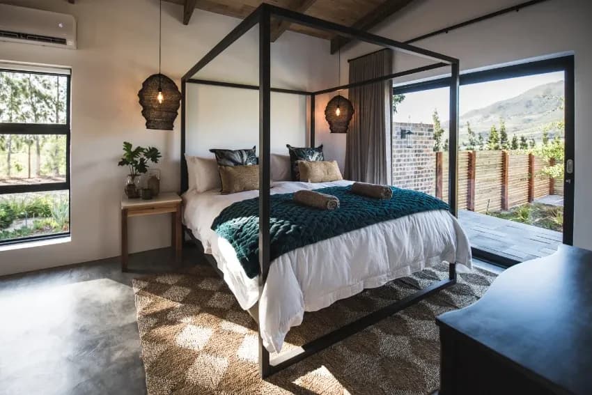 Bedroom at Bainsview Olive Guest Farm