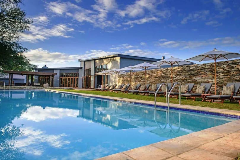 Becks Safari Lodge swimming pool