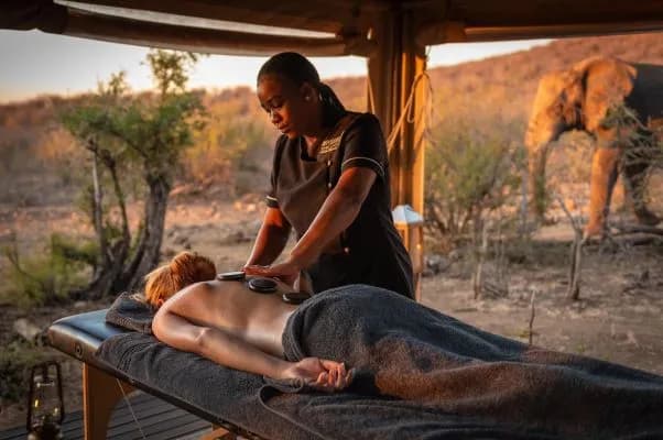 Spa facilities at Impodimo Game Lodge