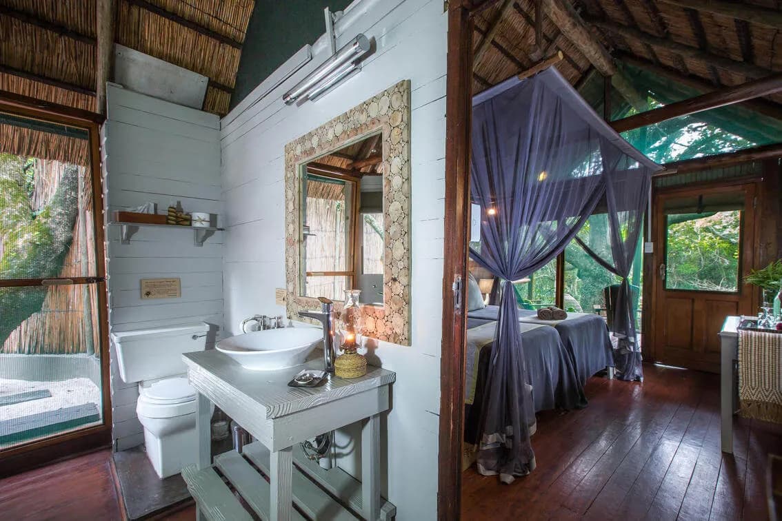Kosi Forest Lodge bathroom facilities