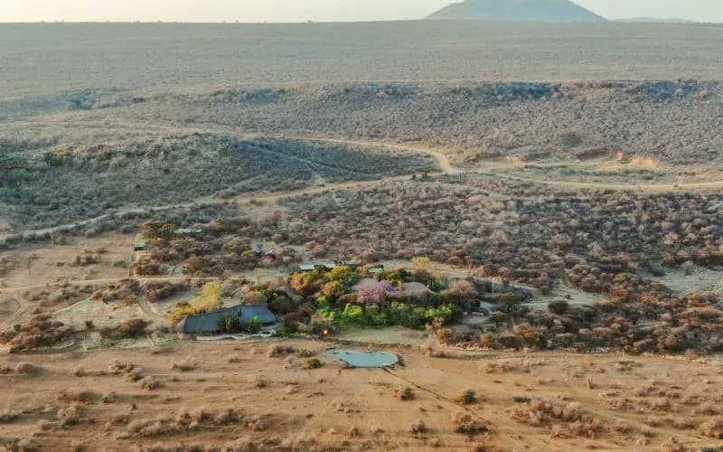 Aerial view of Last Word Madikwe Bush House