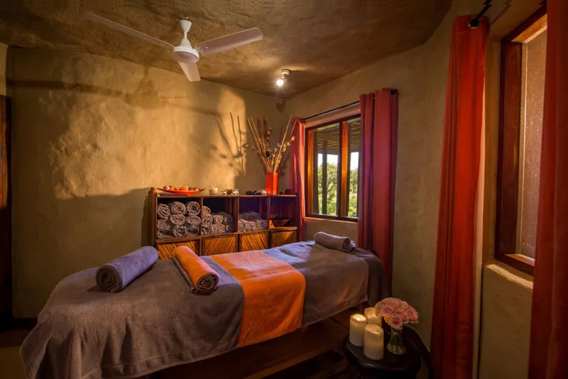 Lukimbi Safari Lodge spa facility