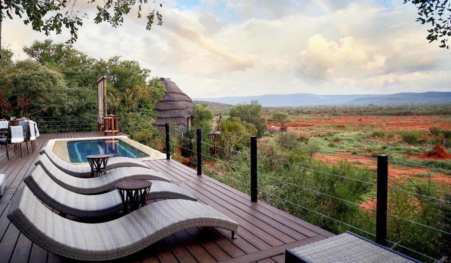 Main lodge at Madikwe Hills Private Game Lodge