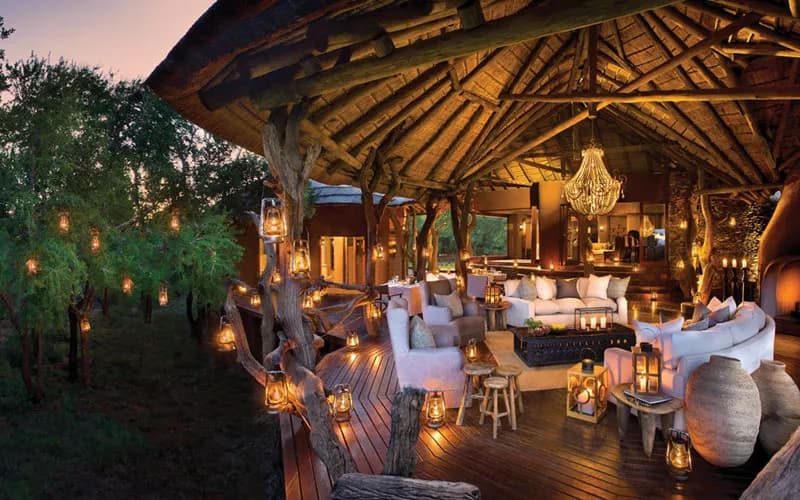 Madikwe Safari Lodge Lelapa at night