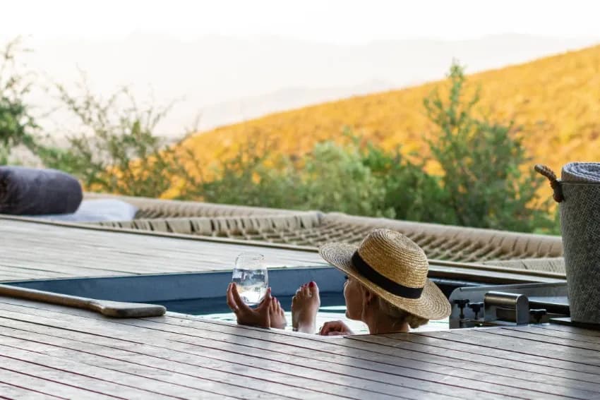 Melozhori Eco-Pods wood-fired hot tub