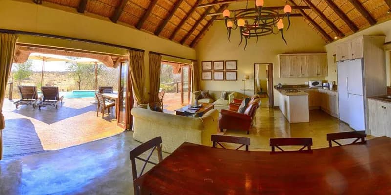 Luxury family villa at Motswiri Private Safari Lodge