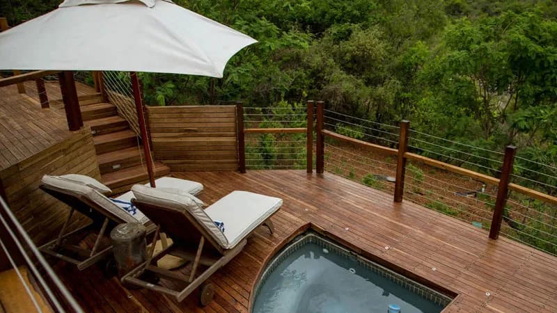 Nkomazi Tented Lodge pool facility