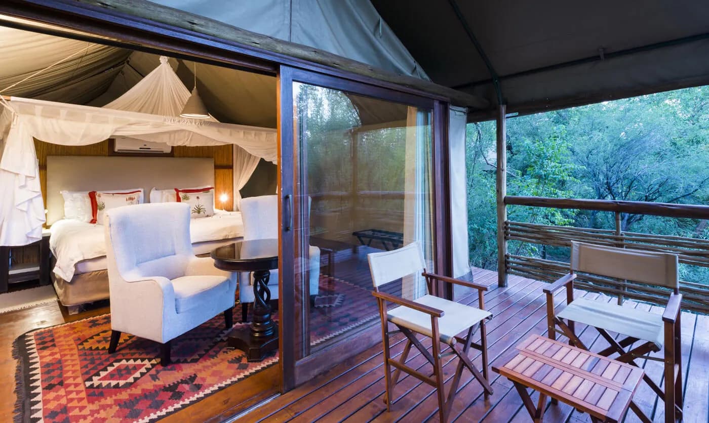 Thakadu River Camp overview