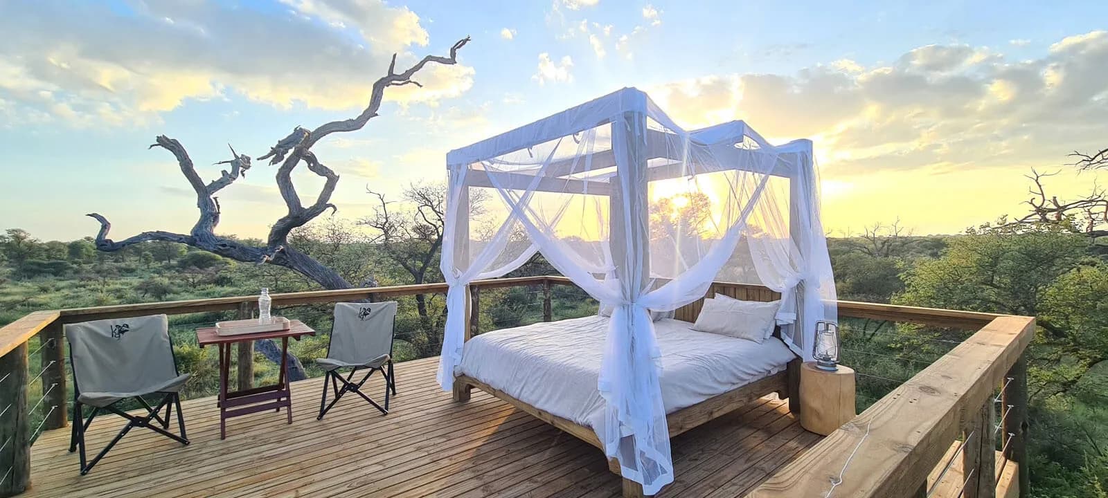 Tumbeta Private Game Reserve banner with scenic views