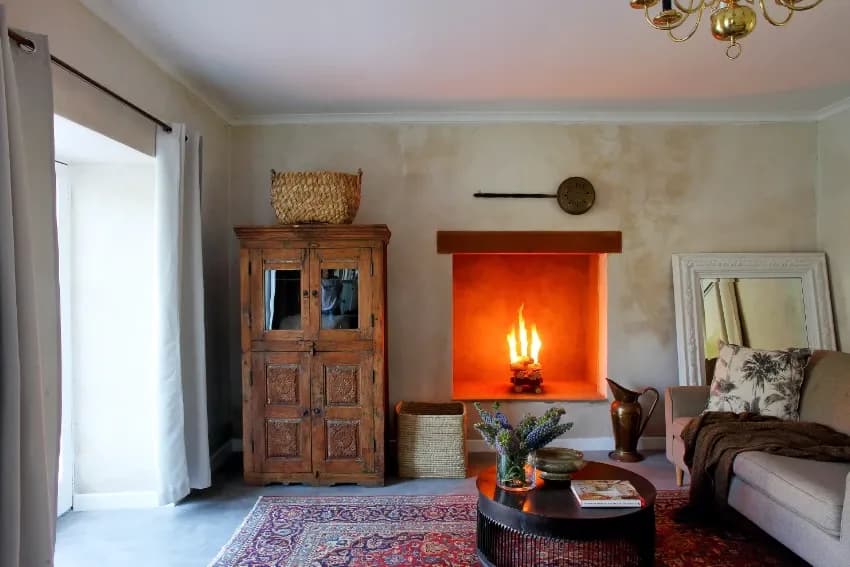 Uitzicht Cottage living area